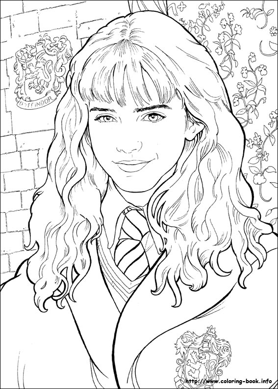 Harry Potter coloring picture